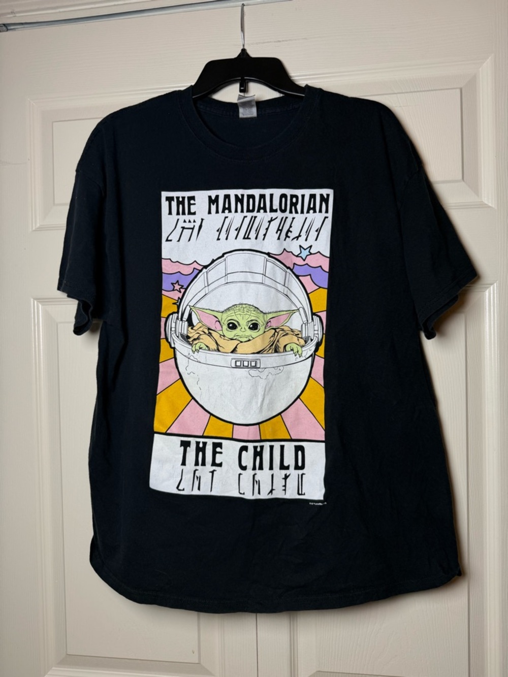 Star Wars The Mandalorian Black Short Sleeve Tes